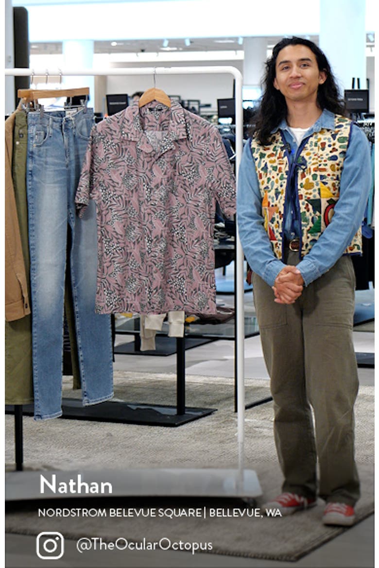 Botanical Print Camp Shirt video