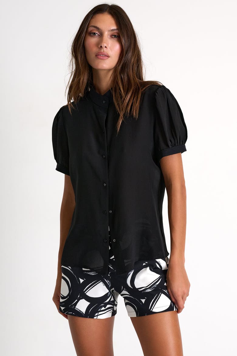 Contemporary Shorts, Alternate, color, Multi Print