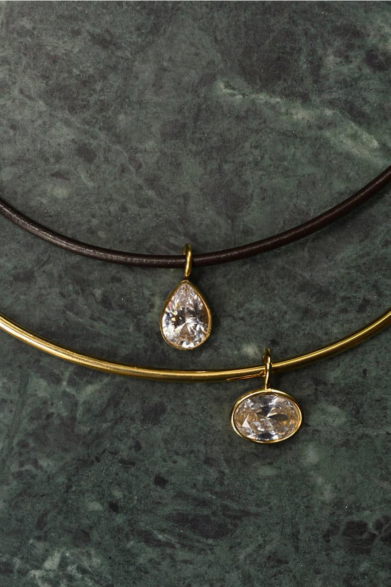 Frankie Cord Necklace, Alternate, color, Dark Coffee