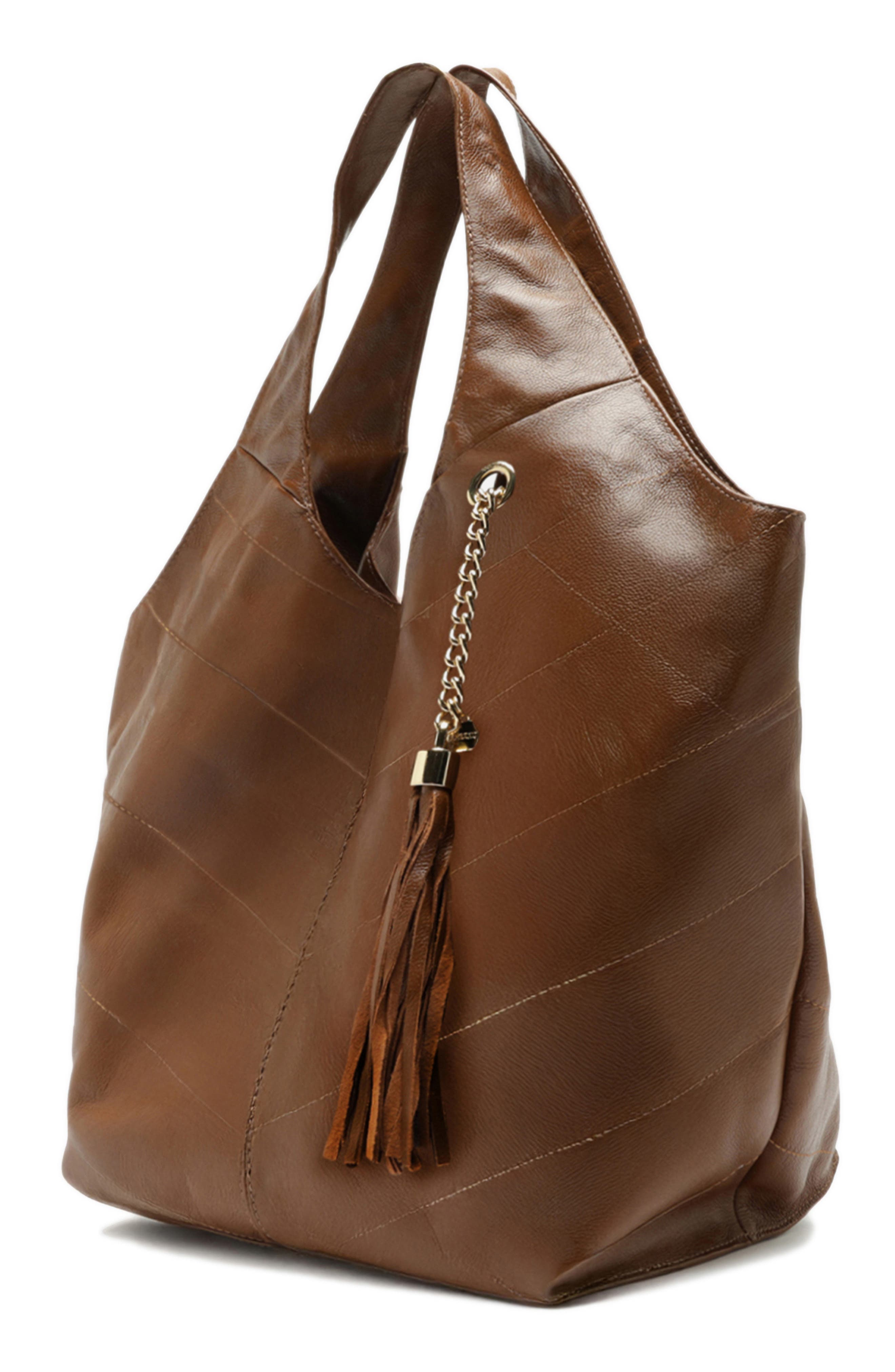 Arezzo Large Sonya Leather Hobo, Alternate, color, 