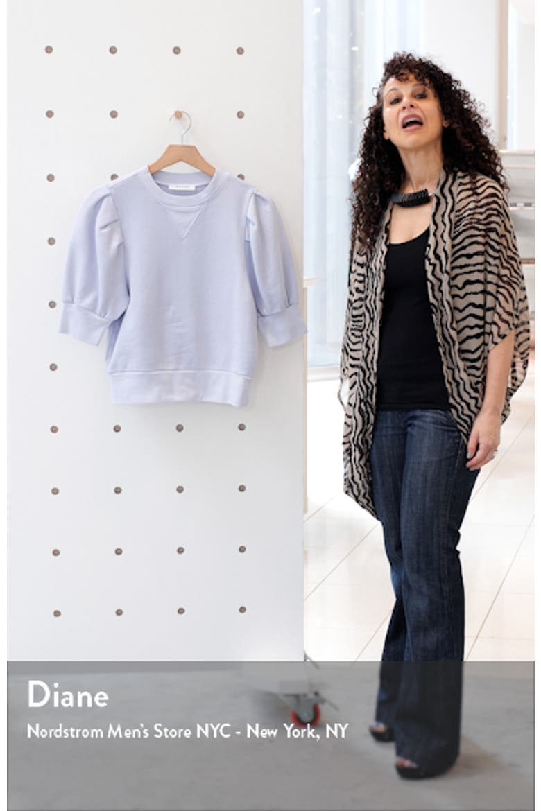 Puff Sleeve Sweatshirt video
