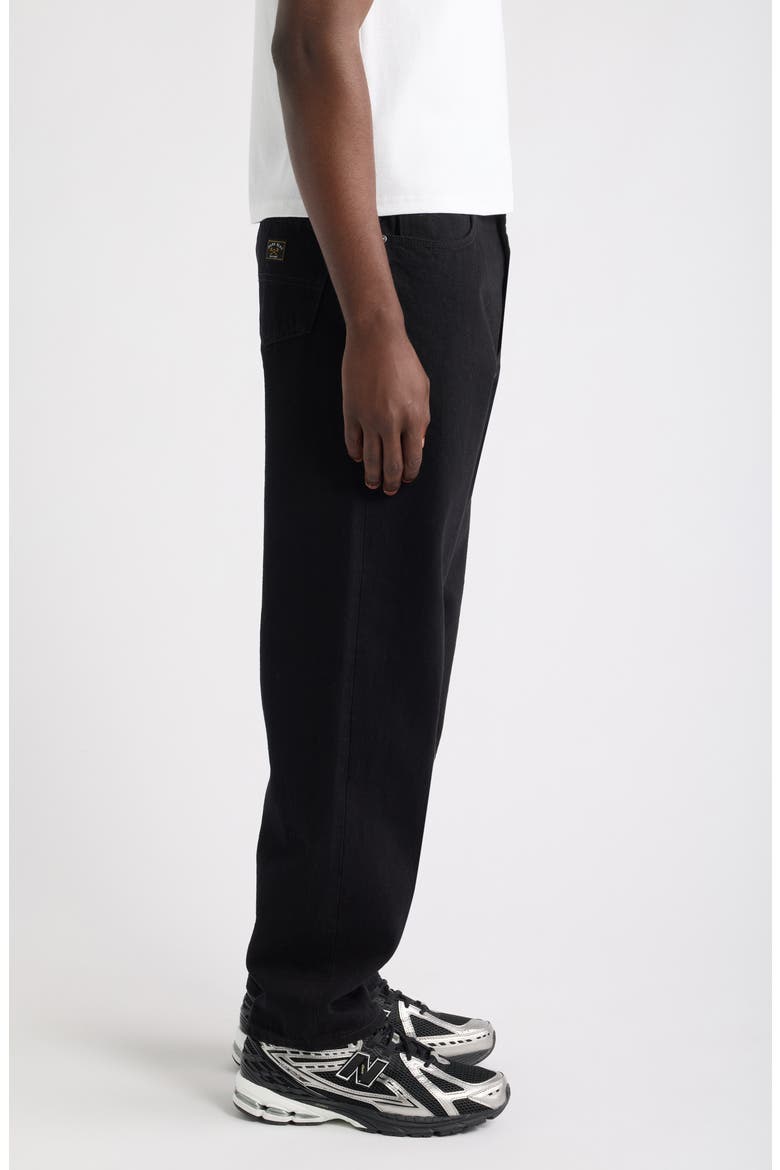 Silverado Straight Leg Jeans, Alternate, color, BLACK