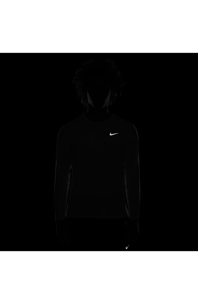 Nike Dri-FIT UV Long-Sleeve Running Top, Alternate, color, 100 White/Refsil