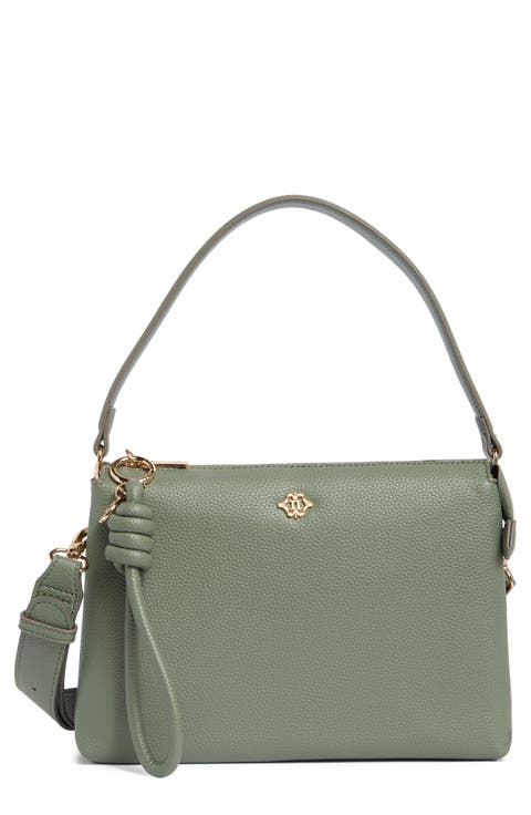 Alyce Triple Section Crossbody Bag