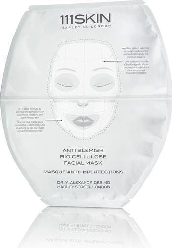 111SKIN 5-Count Anti-Blemish Bio-Cellulose Facial Mask