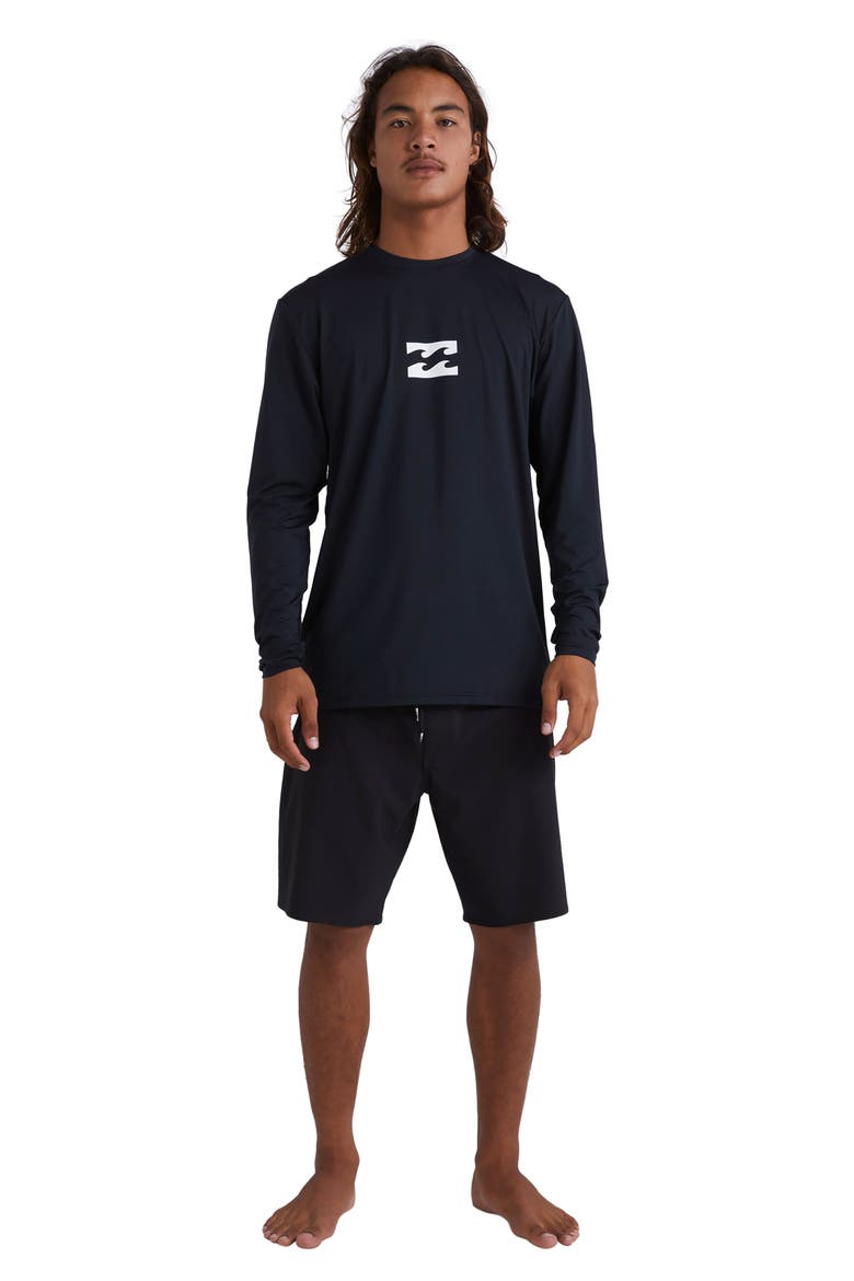 All Day Wave Long Sleeve T-Shirt, Alternate, color, BLACK