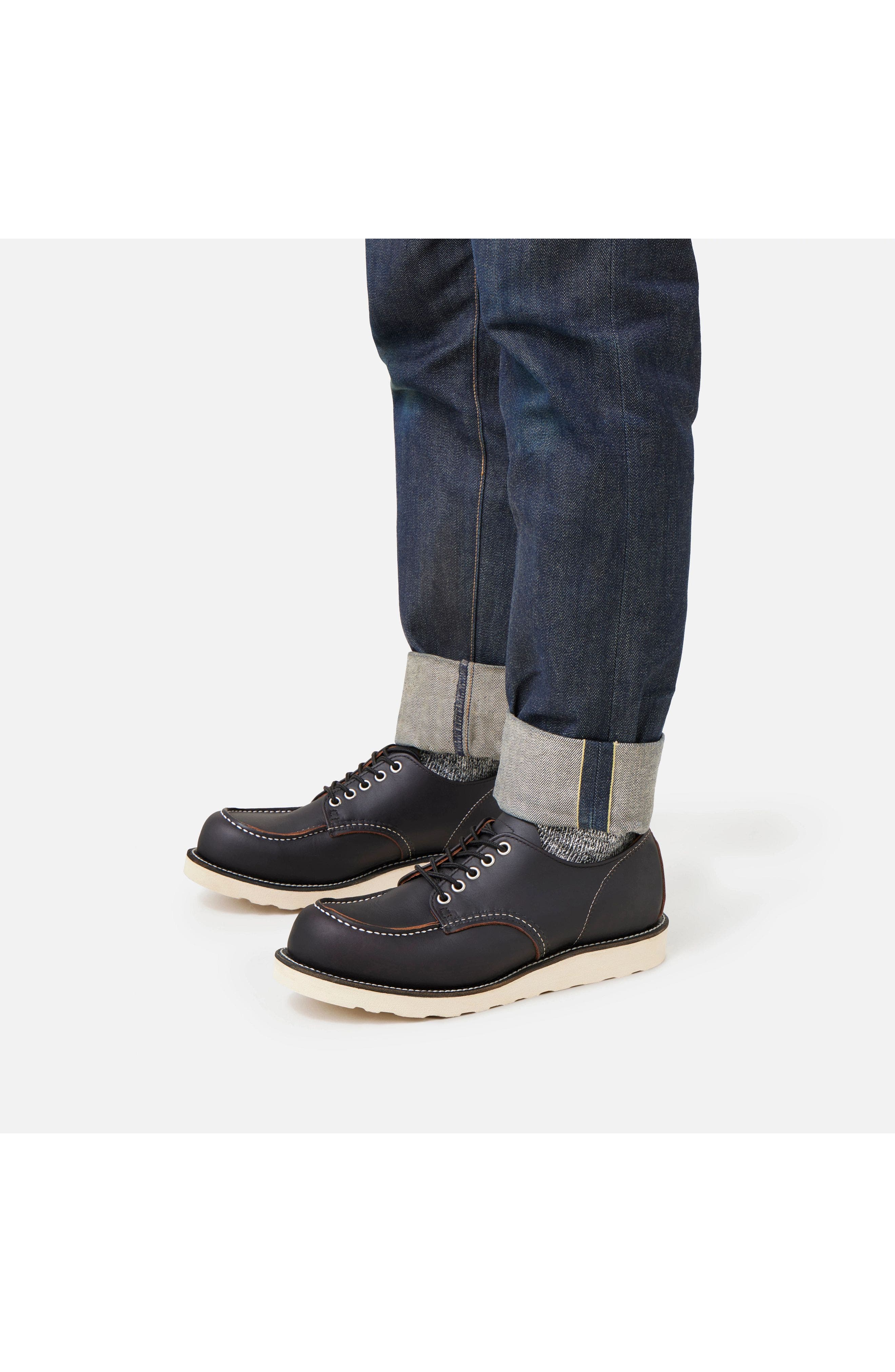 Red Wing Heritage Shop Moc Oxford Prairie Leather Shoe, Alternate, color, 