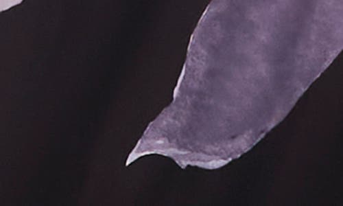 Ted Baker Eloise Placed Floral Long Sleeve Maxi Dress In Black