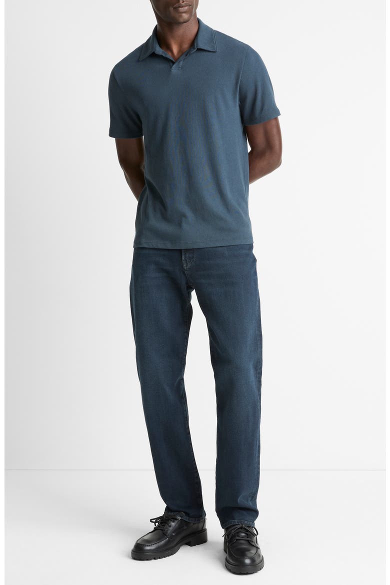Loose Johnny Collar Polo, Alternate, color, CLEAR LAKE