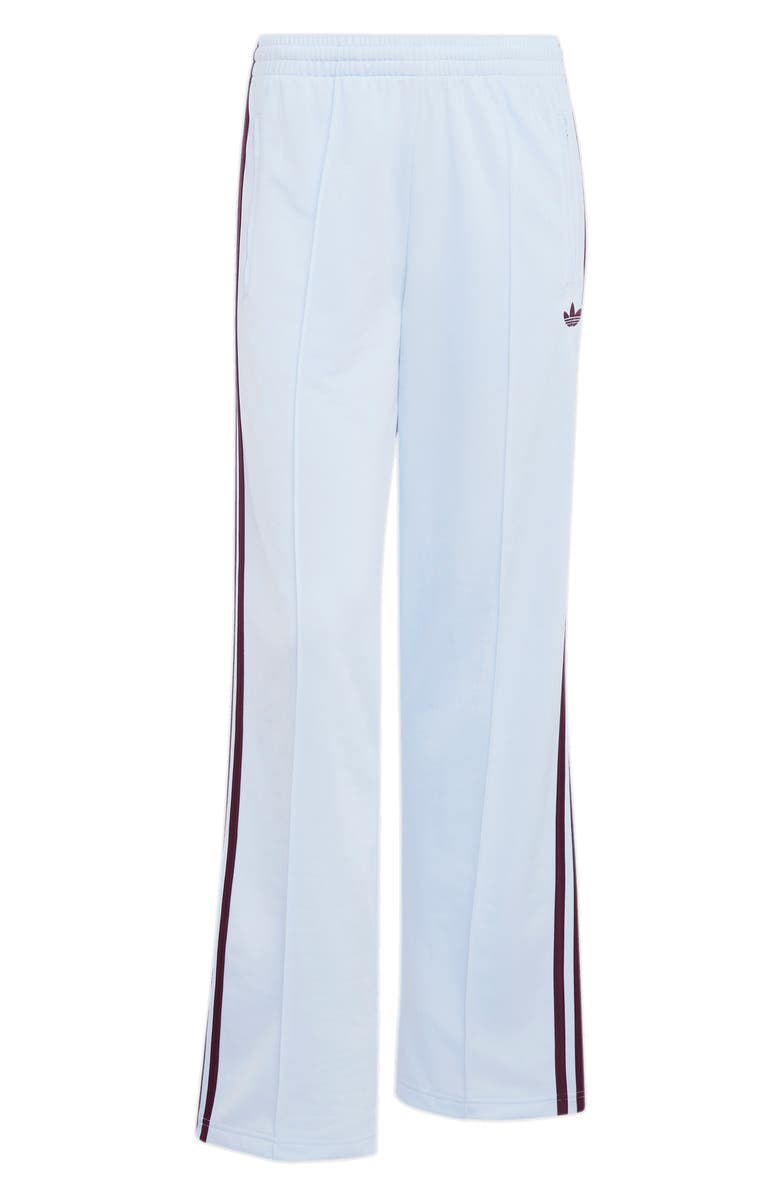 adidas Originals Firebird Classic Recycled Polyester Track Pants, Alternate, color, Crystal Sky/ Maroon