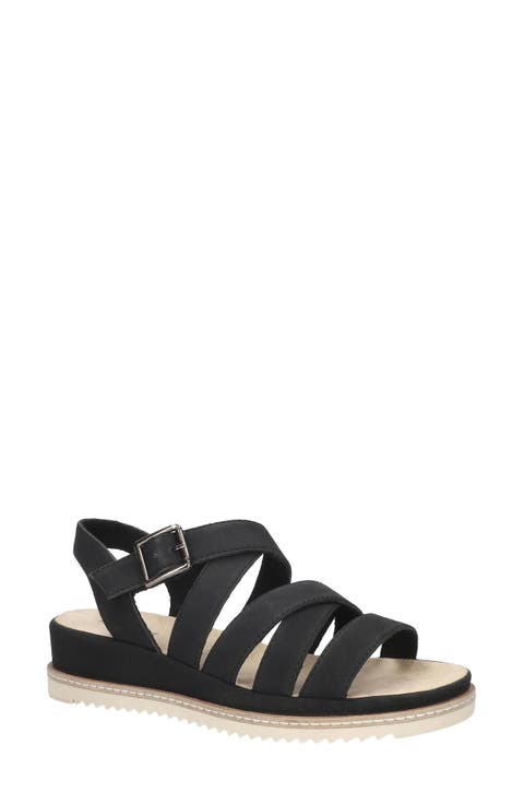 Madeline Slingback Platform Wedge Sandal (Women)