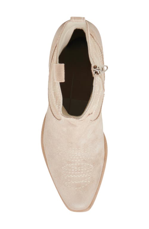 Dolce Vita Shania Booties Taupe Suede