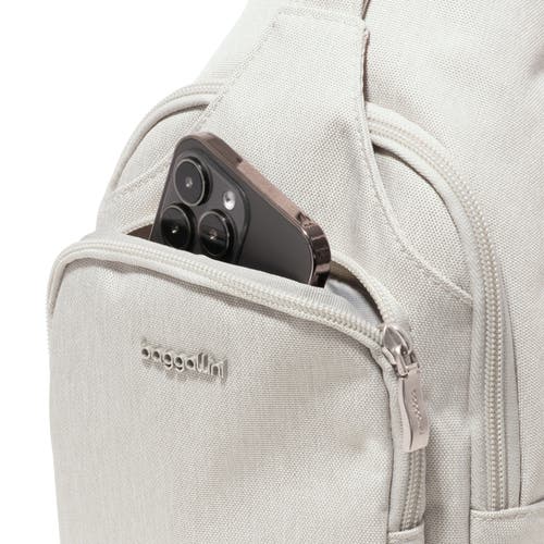 Baggallini Central Park Sling Bag In White