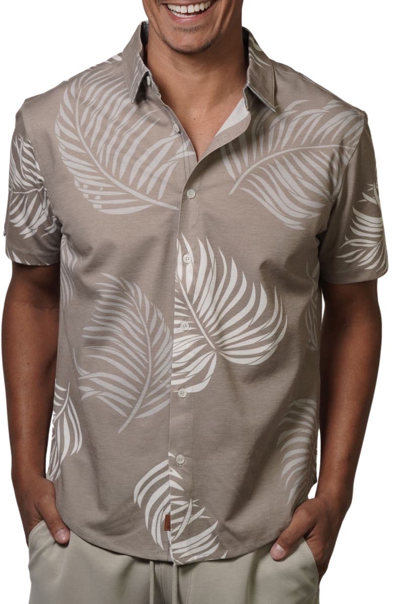 Fundamental Coast Wilshire Tradewinds Short Sleeve Button-Up Shirt, Main, color,