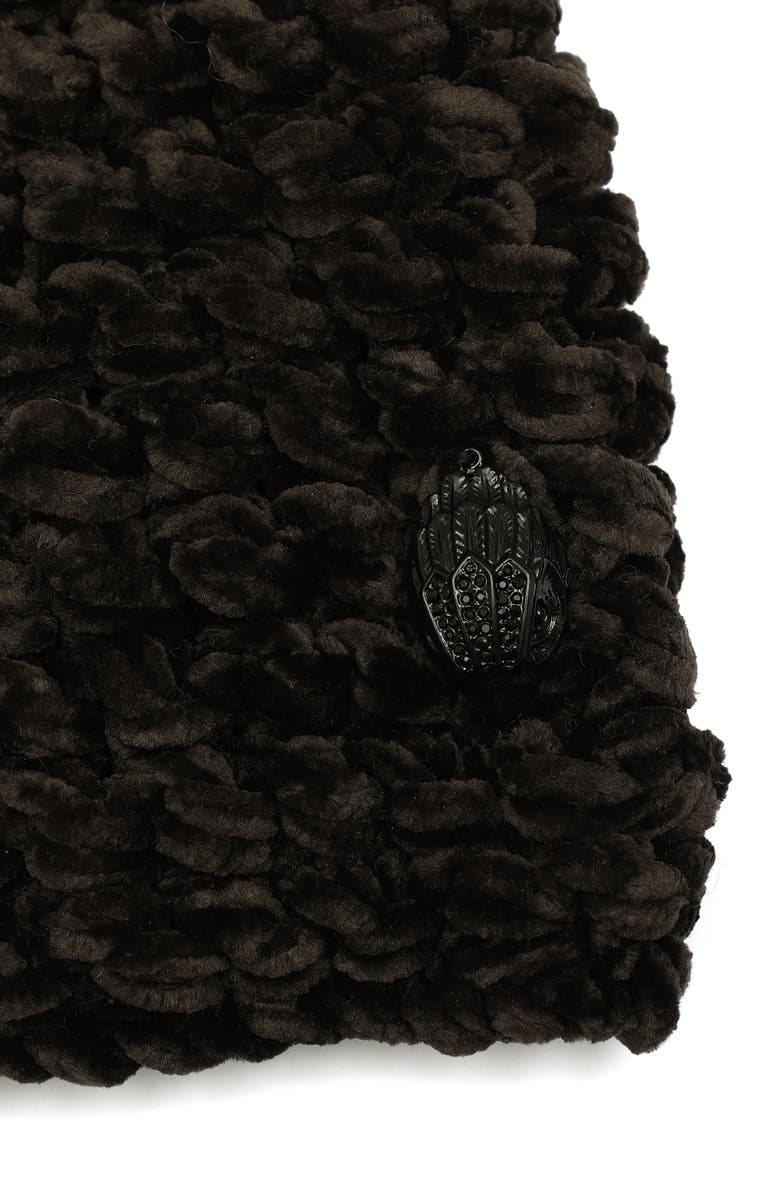 Kurt Geiger London Chunky Chenille Pompom Beanie, Alternate, color, 