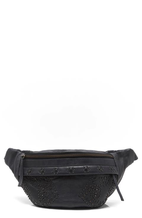 Ana Adorned Leather Sling Bag