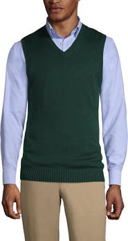 Lands' End School Uniform Cotton Modal Sweater Vest