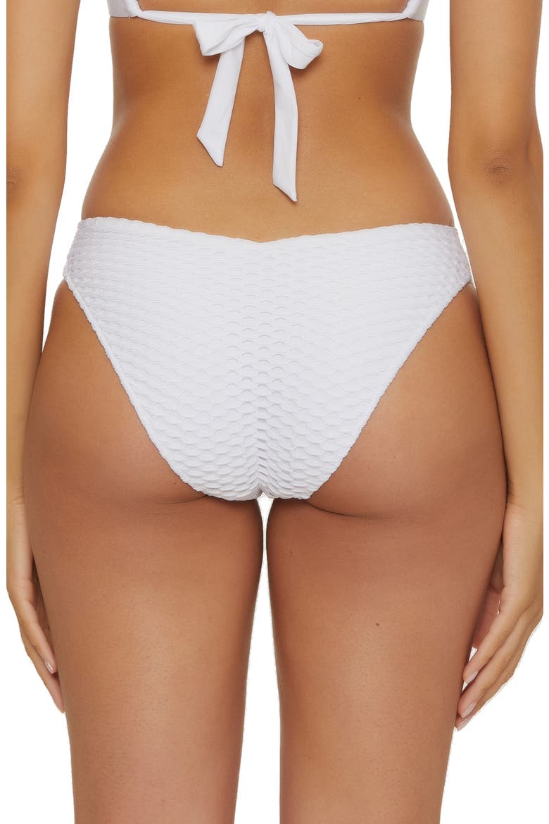Castaway V-Front Bikini Bottoms, Alternate, color, WHITE