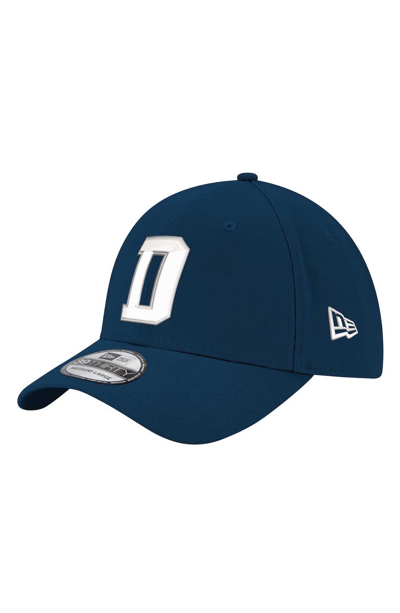 New Era Men's New Era Navy Dallas Cowboys D 39THIRTY Flex Hat, Main, color, 