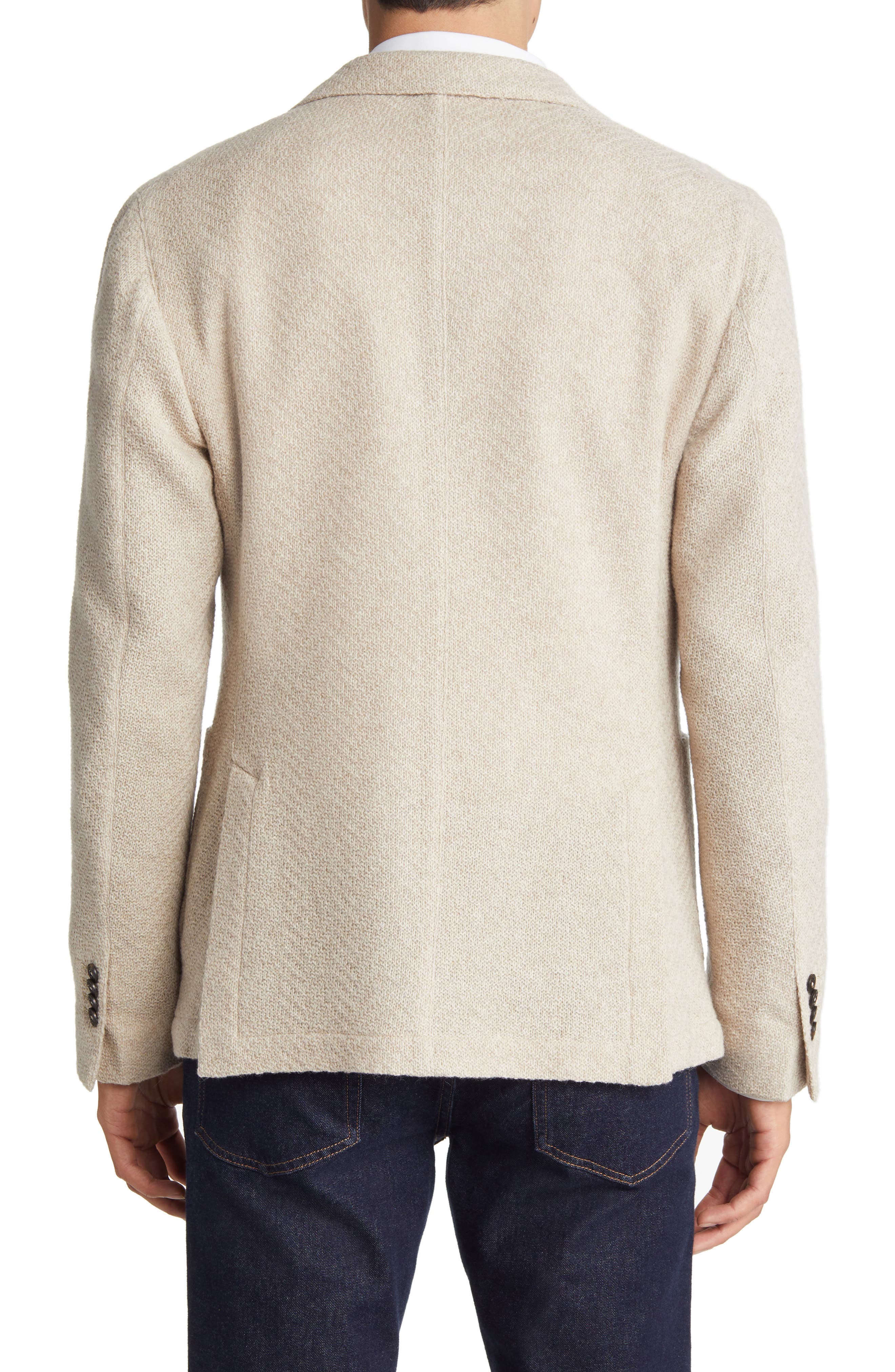Wool Blend Sweater Jacket - image 2