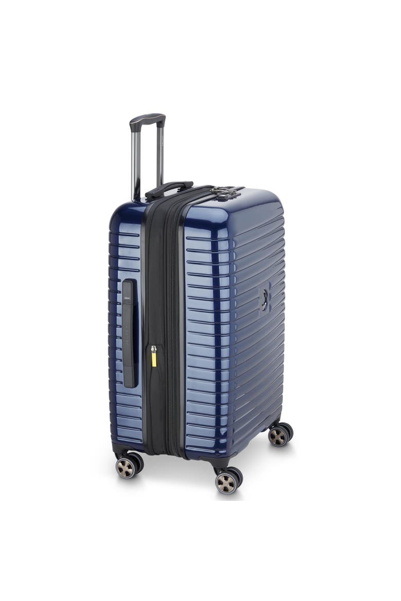 Cruise 3.0 Hardside Expandable 24" Medium Checked Spinner Luggage, Alternate, color, Deep Sea Navy