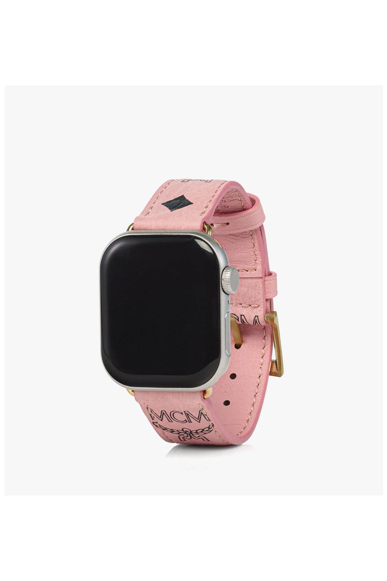 38-41mm Apple Watch Band in Visetos, Main, color, Soft Pink