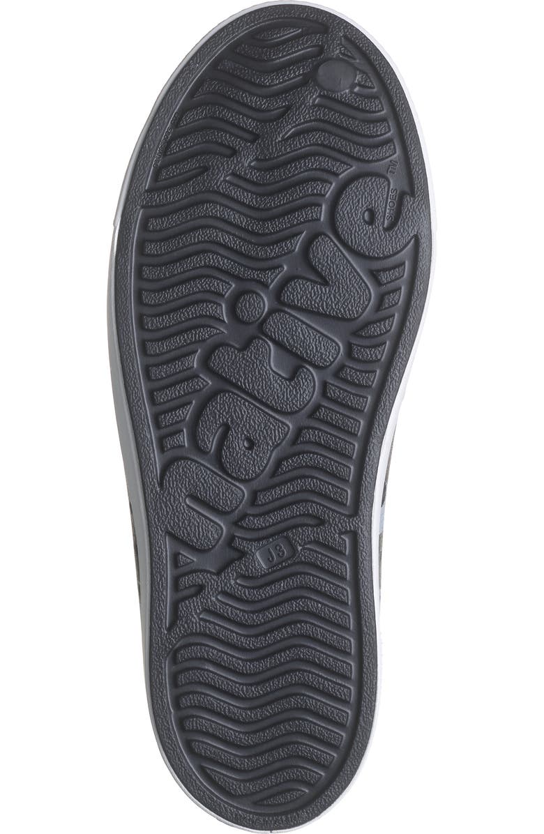 Native Shoes Kids' Jefferson Cozy Slip-On Clog, Alternate, color, Black/ Shell White/ Lghtnglow