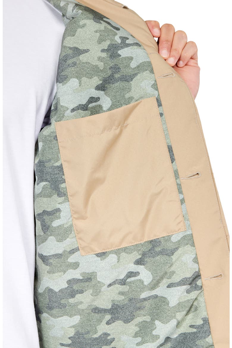 Solid Field Jacket, Alternate, color, TAN