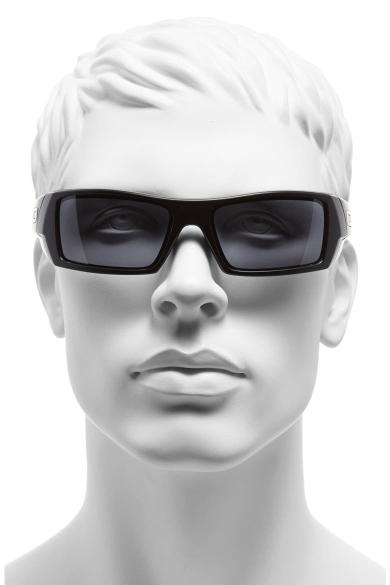 'Gascan' 60mm Sunglasses, Alternate, color, MATTE BLACK/ GREY