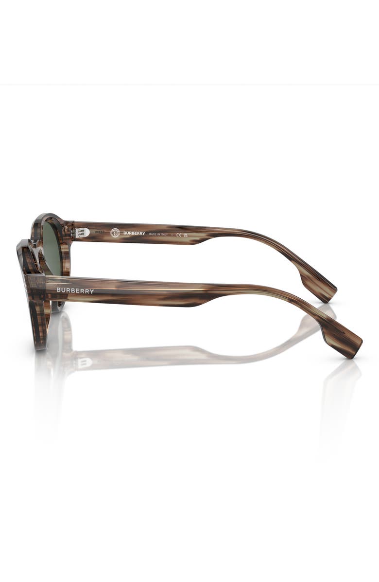 Burberry 50mm Phantos Sunglasses, Alternate, color, Green
