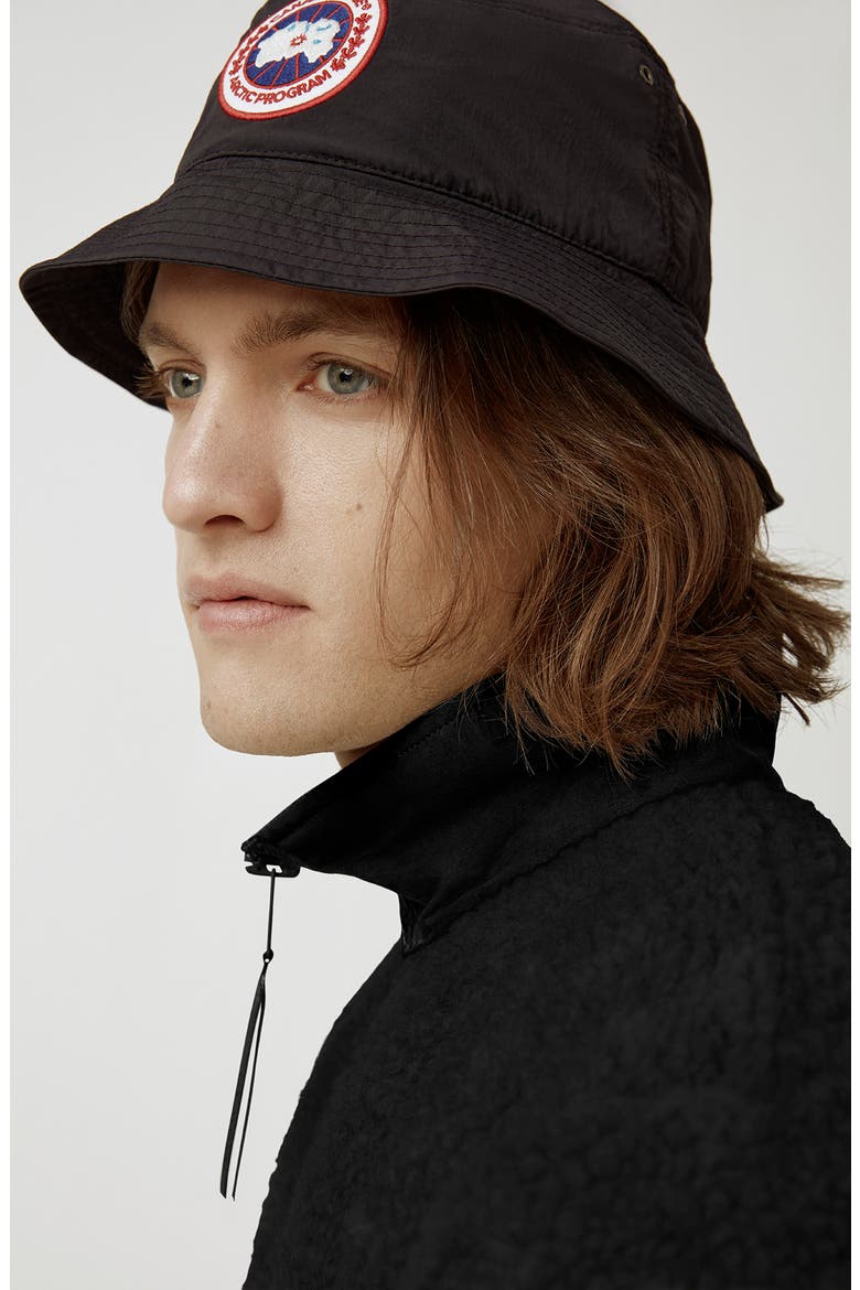 Renfrew Wool Blend Fleece Half Zip Pullover, Alternate, color, BLACK - NOIR