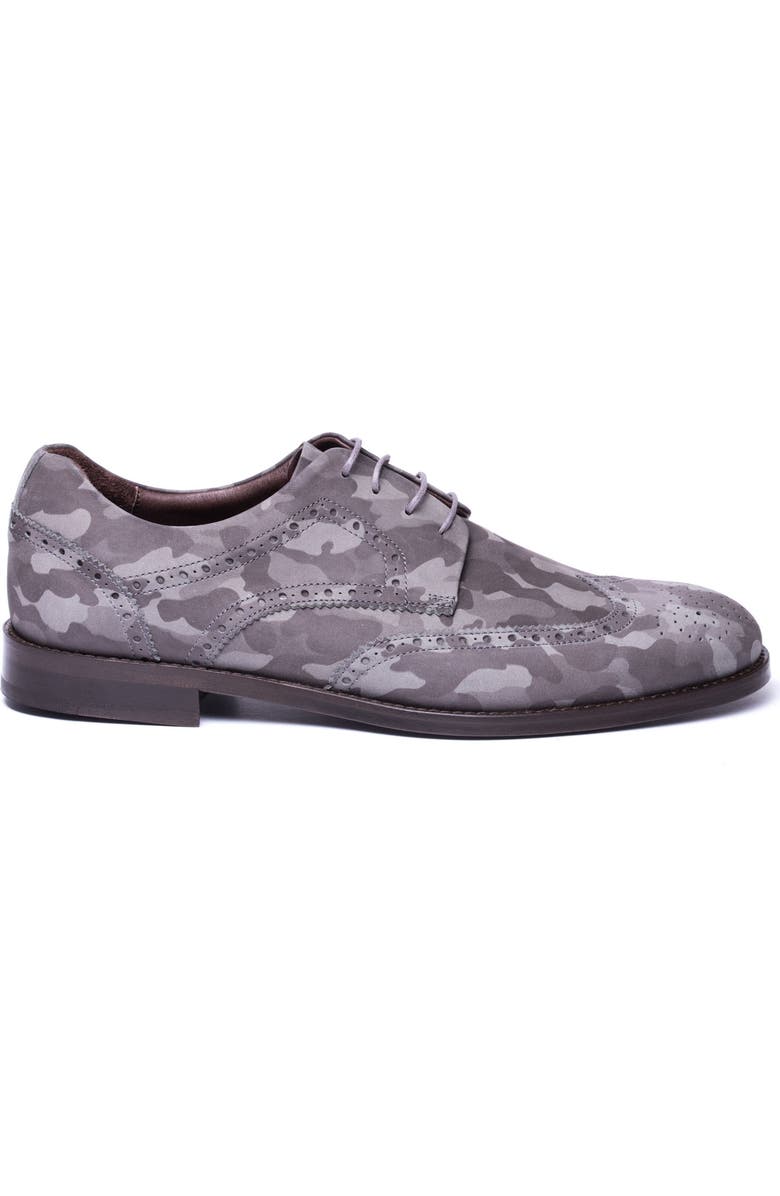 Jared Lang Caleb Camo Wingtip Derby, Alternate, color,