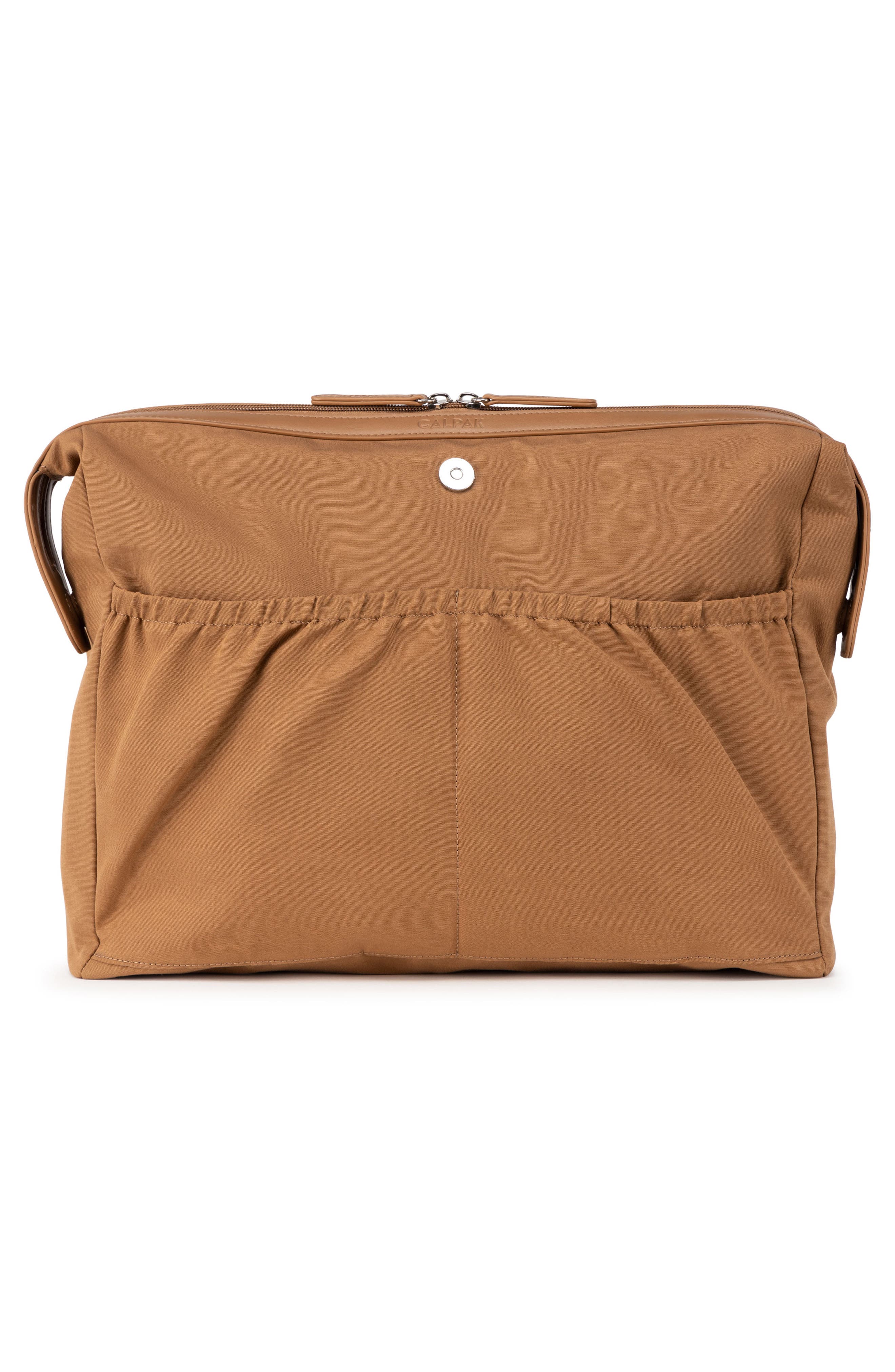 Haven Faux Leather 15-Inch Laptop Tote, Alternate, color, TOFFEE
