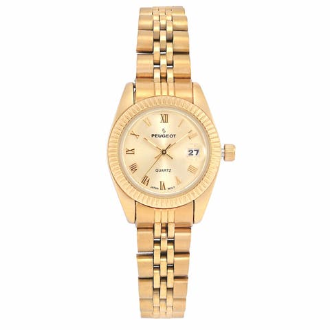 Luxury Small Face Fluted Bezel Bracelet Watch- 25MM
