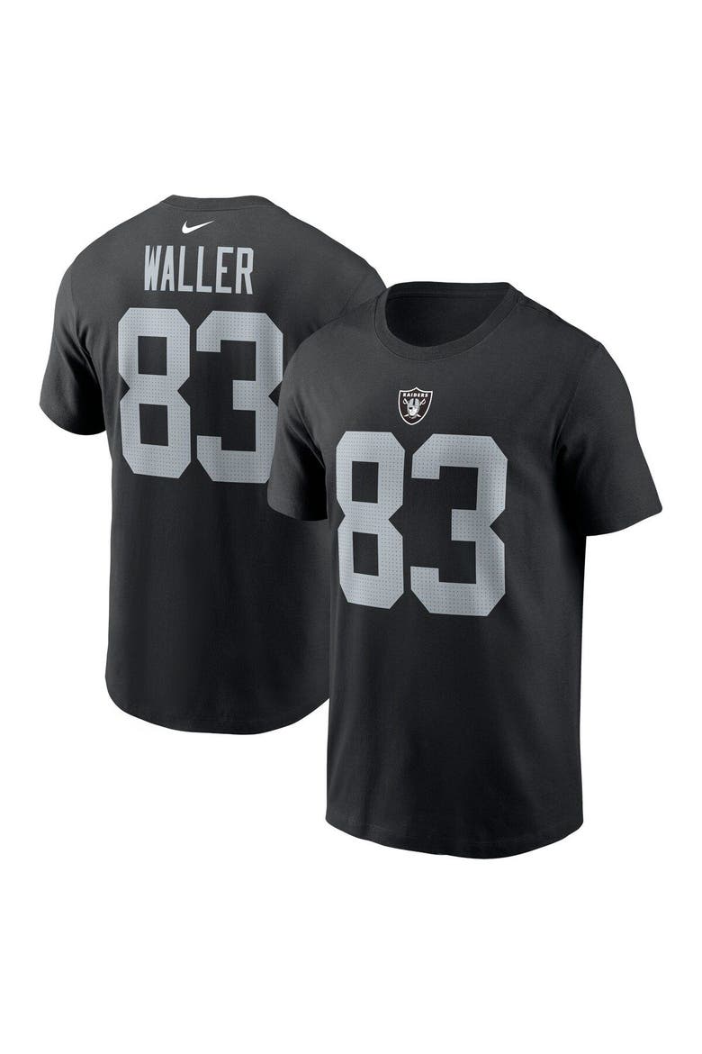 Men's Nike Darren Waller  Black Las Vegas Raiders  Player Name & Number T-Shirt, Main, color, Black