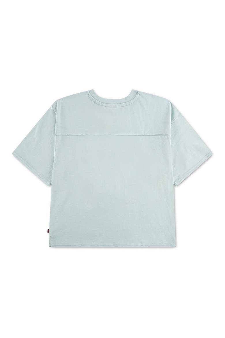Kids' Oversize Football T-Shirt, Alternate, color, PALE BLUE