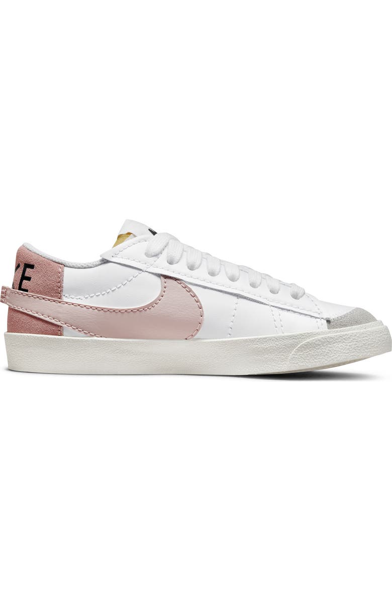 Nike Blazer Low '77 Jumbo Sneaker, Alternate, color, White/ Pink Oxford/ Rose