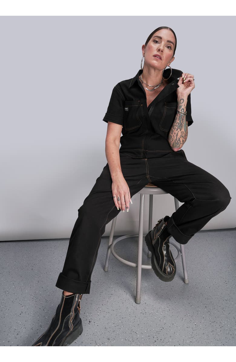 WILDFANG The Essential Coverall, Alternate, color, Black