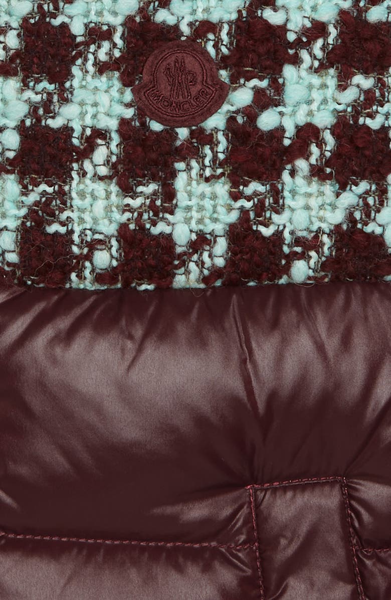 Moncler Rasas Mixed Media Down Vest, Alternate, color,