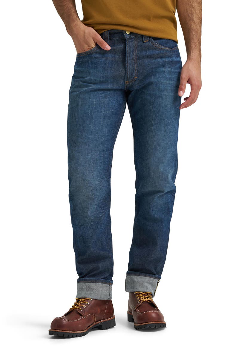 Gold Label Regular Taper Jeans, Main, color, GOLDEN AGE