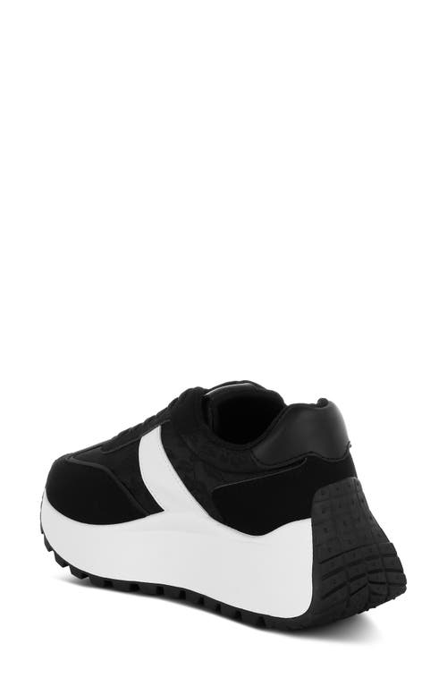 London Rag Squeaker Sneaker In Black
