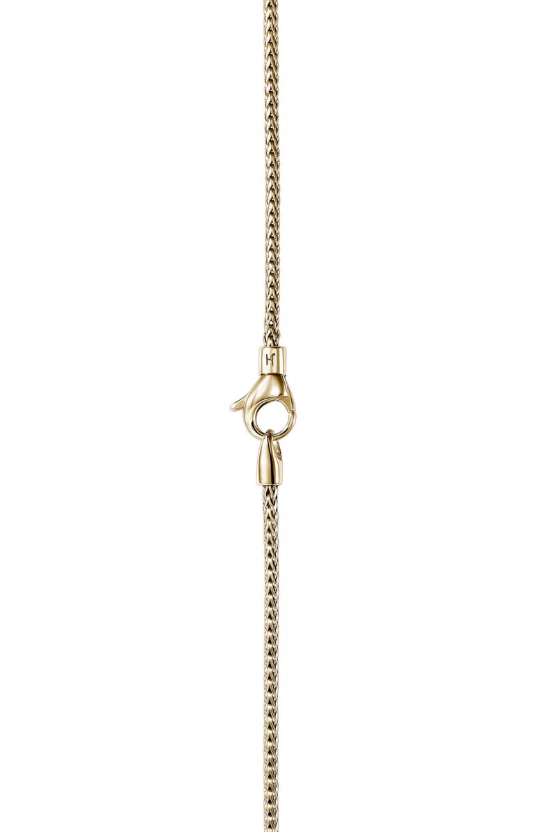 John Hardy Icon Mini Necklace, 1.8mm, Alternate, color, Gold