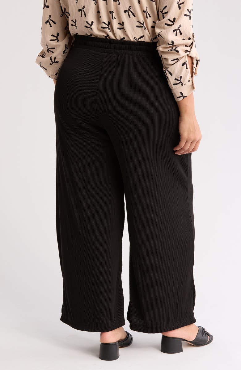 Forgotten Grace Pleated Pull-On Pant, Alternate, color, Black