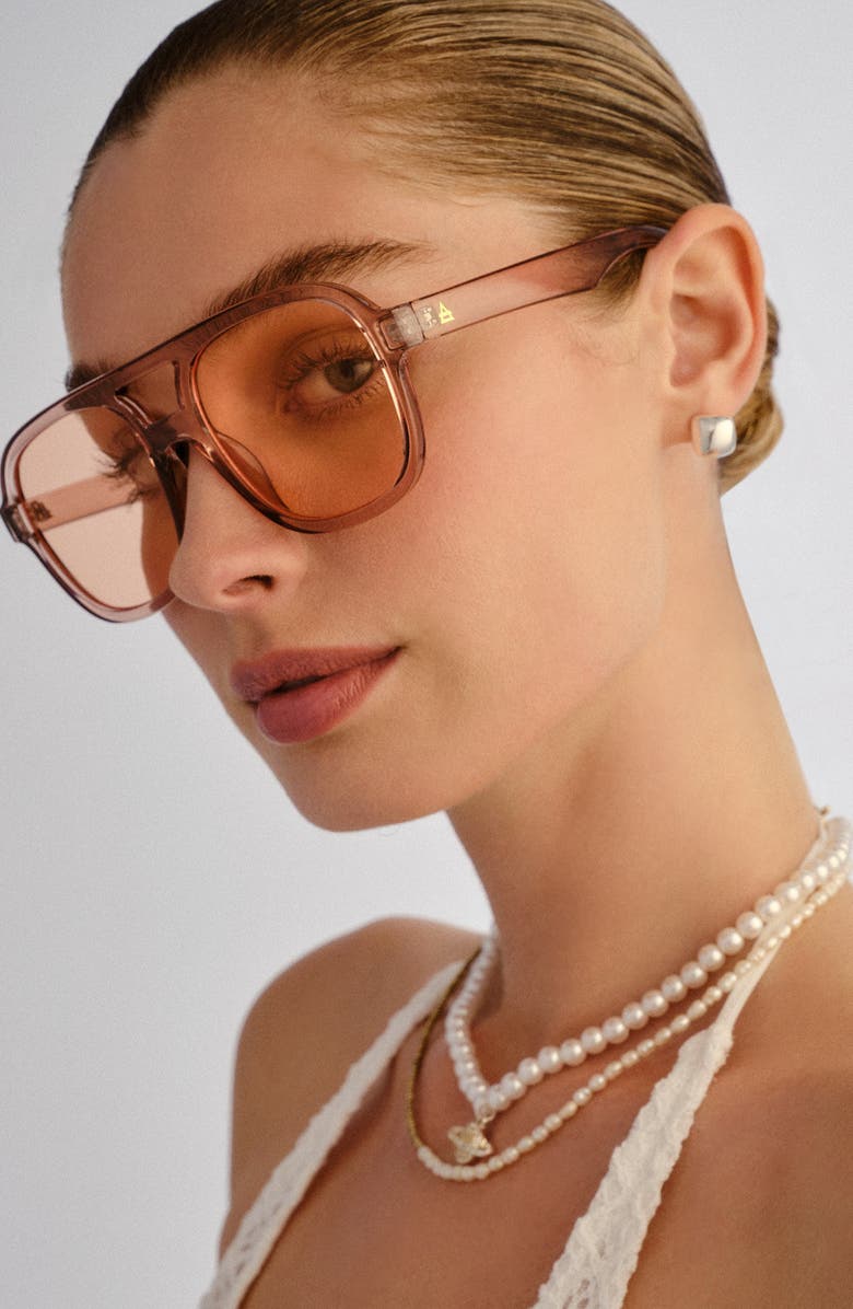 AIRE Whirlpool 53mm Aviator Sunglasses, Alternate, color, 