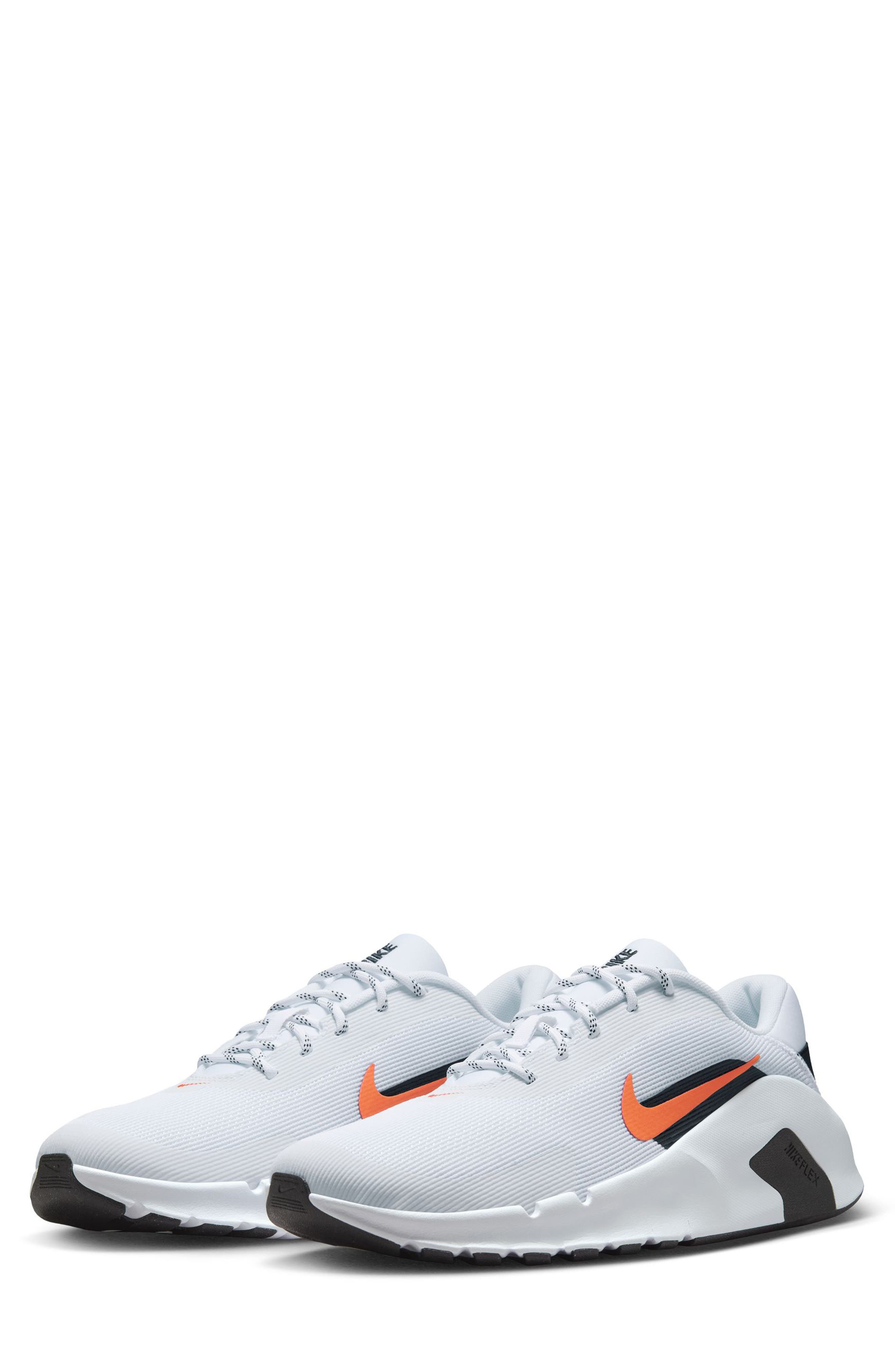  White/ Safety Orange
