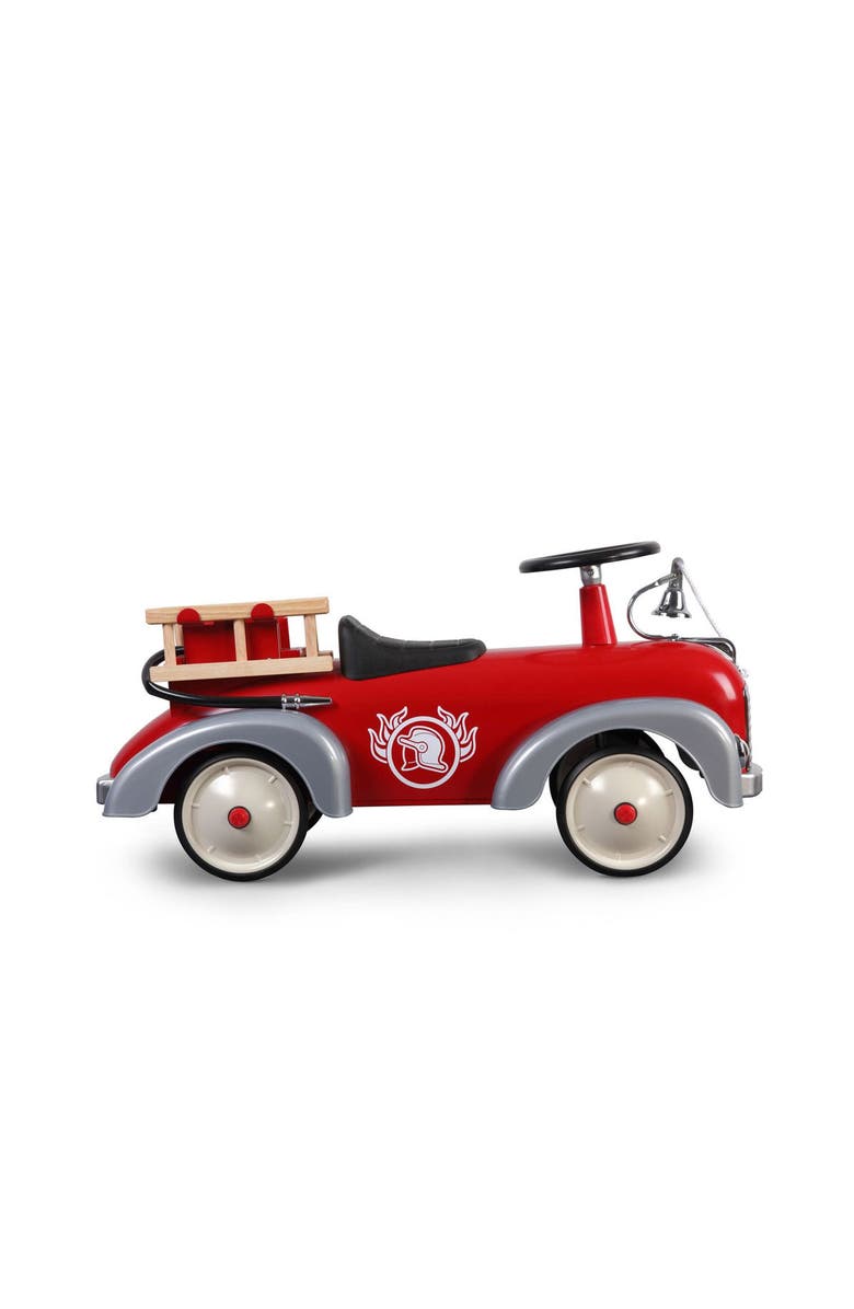 Baghera Speedster Fireman Ride-On, Main, color, Glossy Red