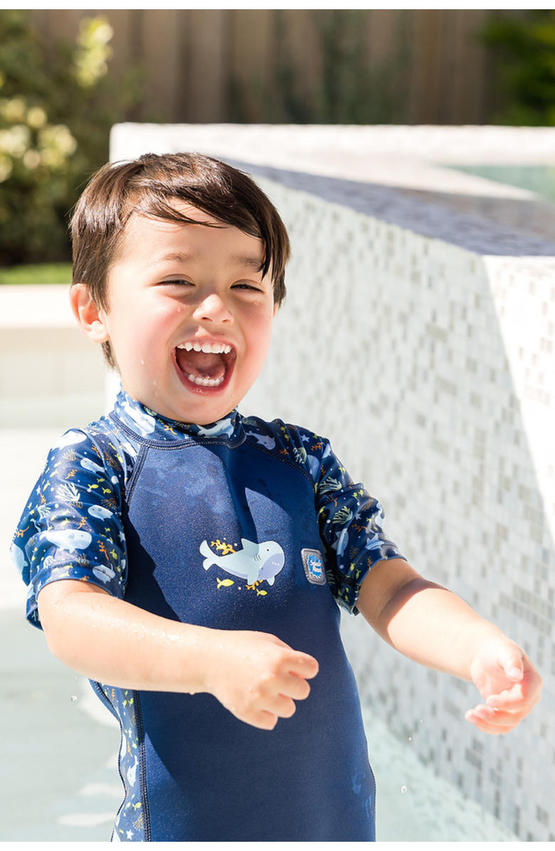 Splash About UV Sun and Sea Suit, Alternate, color, Shark Reef