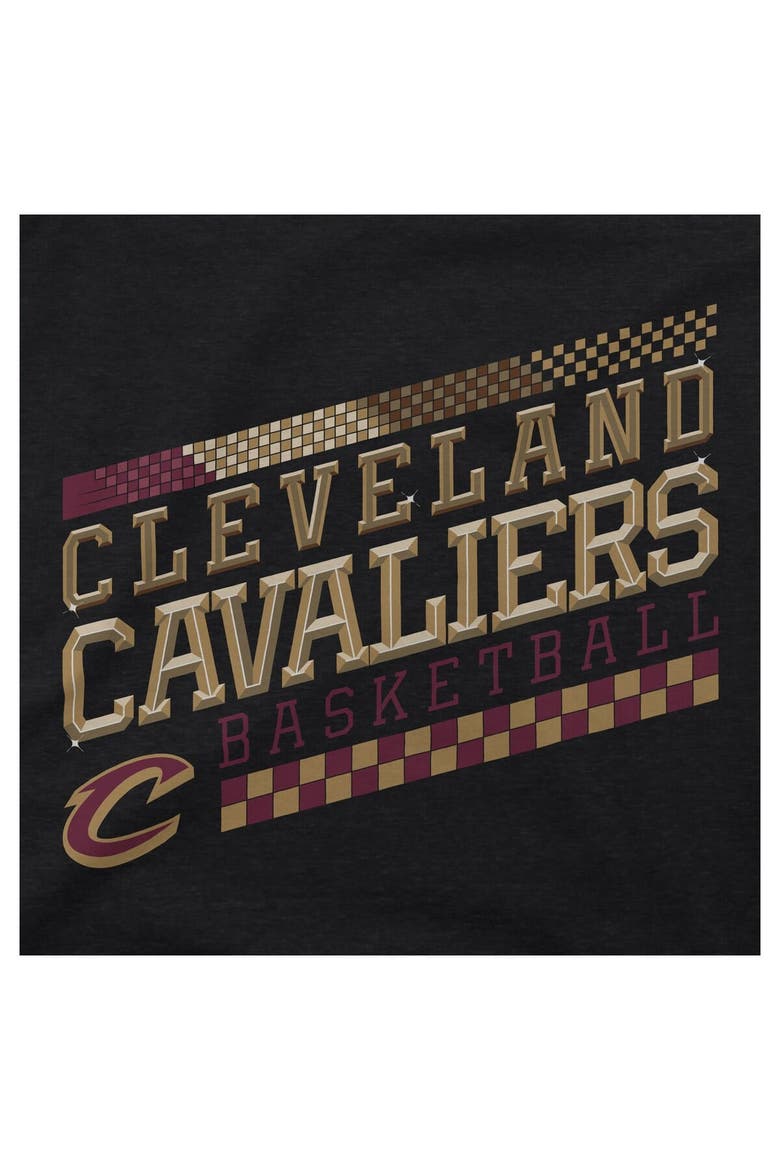 Unisex Stadium Essentials  Black Cleveland Cavaliers Drive to Win Tri-Blend T-Shirt, Alternate, color, Black