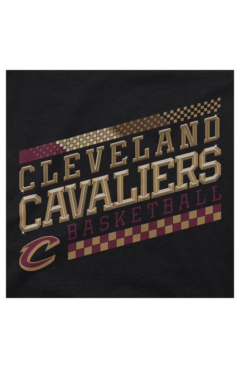 Stadium Essentials Unisex Stadium Essentials Black Cleveland Cavaliers Drive to Win Tri-Blend T-Shirt, Alternate, color, Black