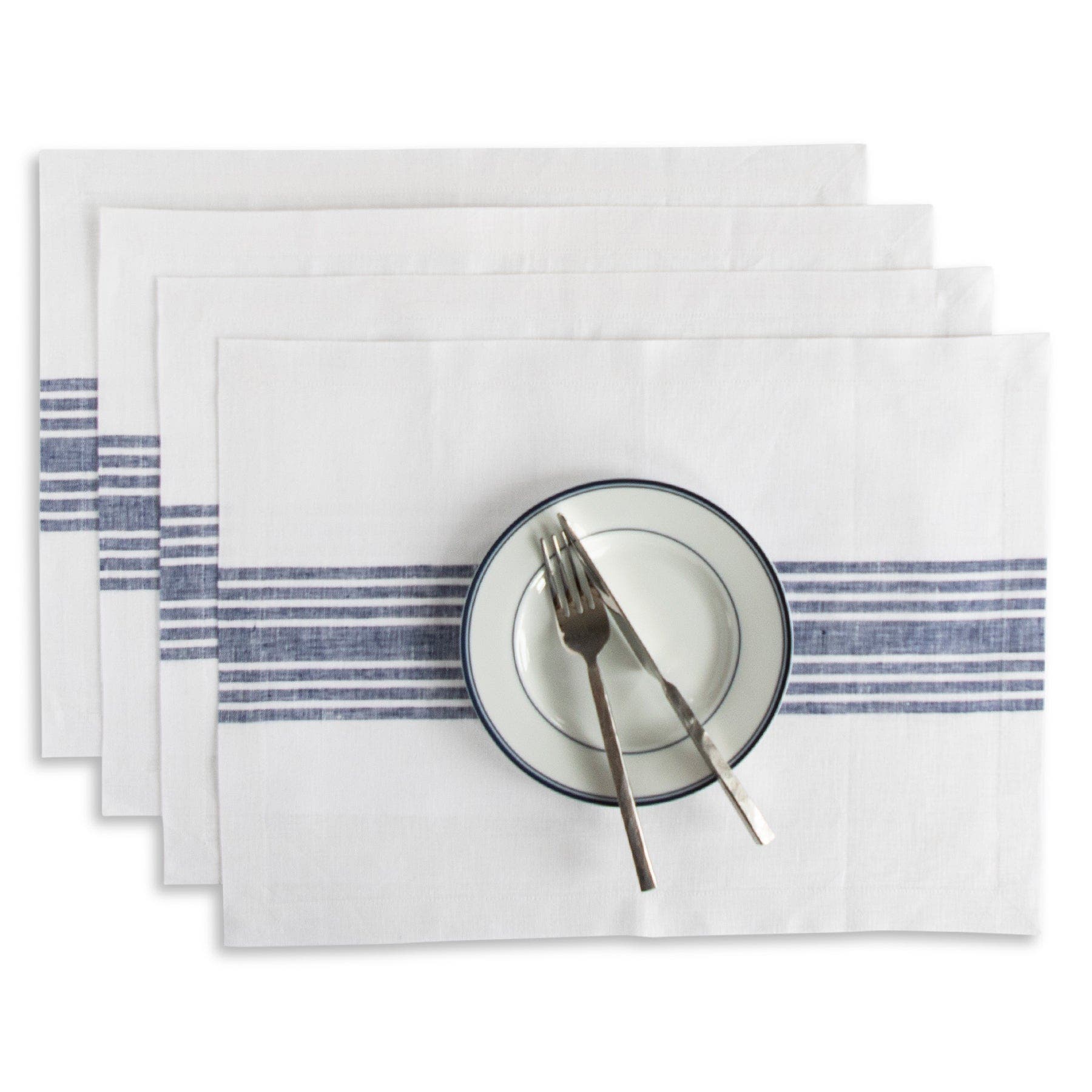 selected Navy and White